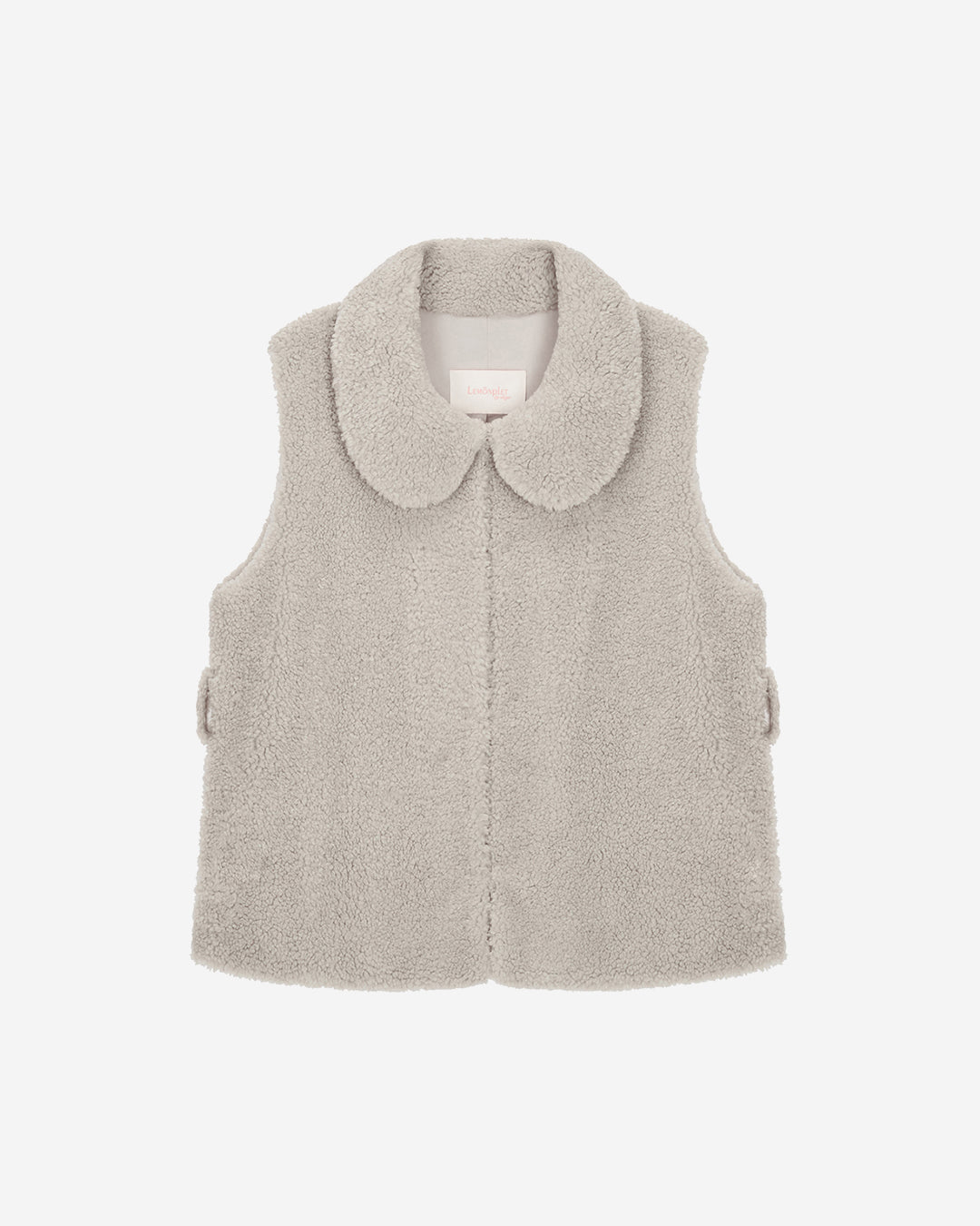 [SIGNATURE LINE] FAUX FUR PETER VEST