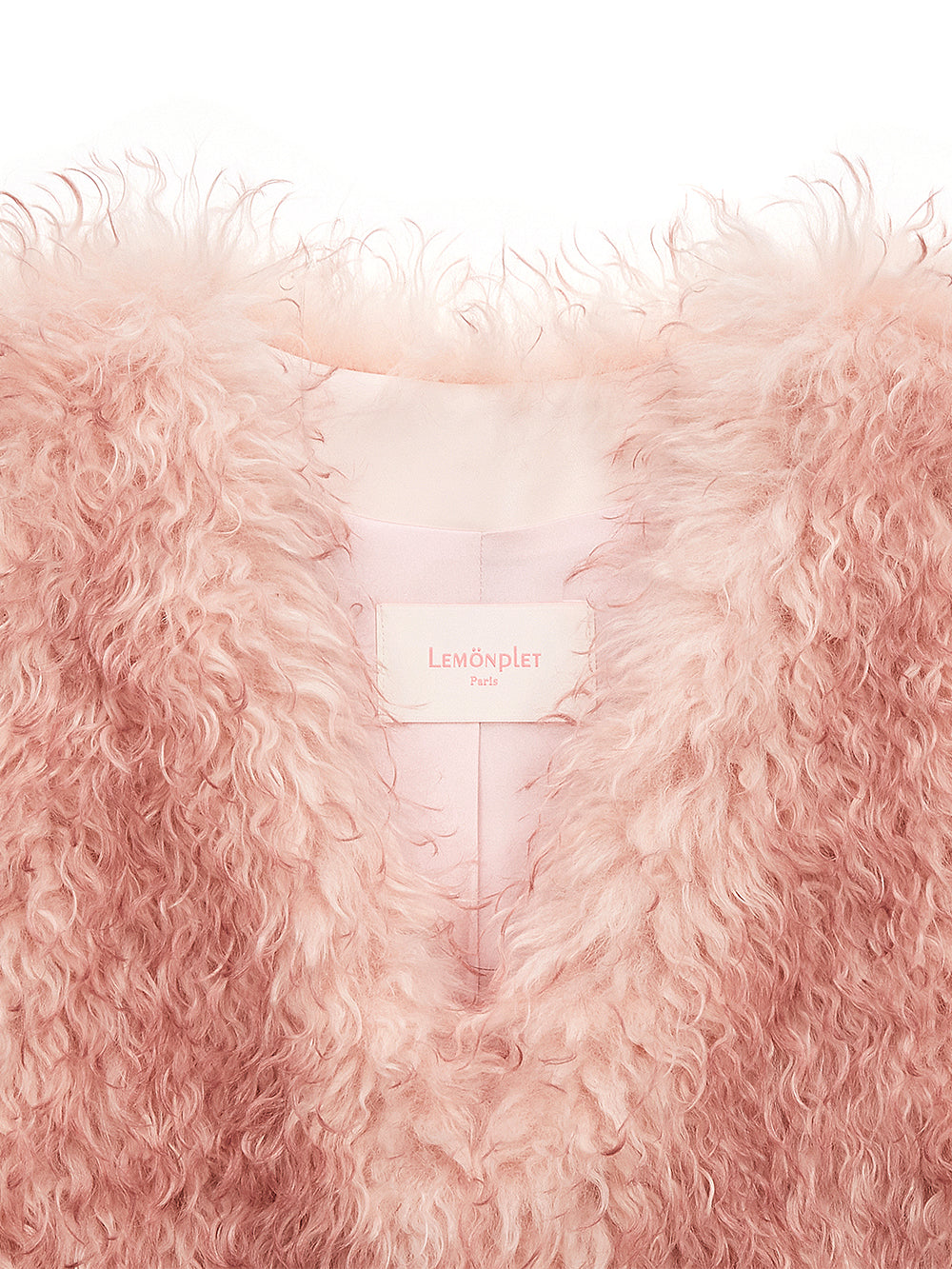 Lemonplet◆エコファー◆FAUX FUR KUN MG VEST Lemonplet◇エコファー◇FAUX FUR KUN MG VEST