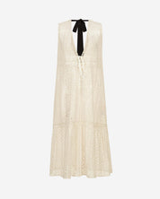 SÉE LACE LONG VEST GOWN
