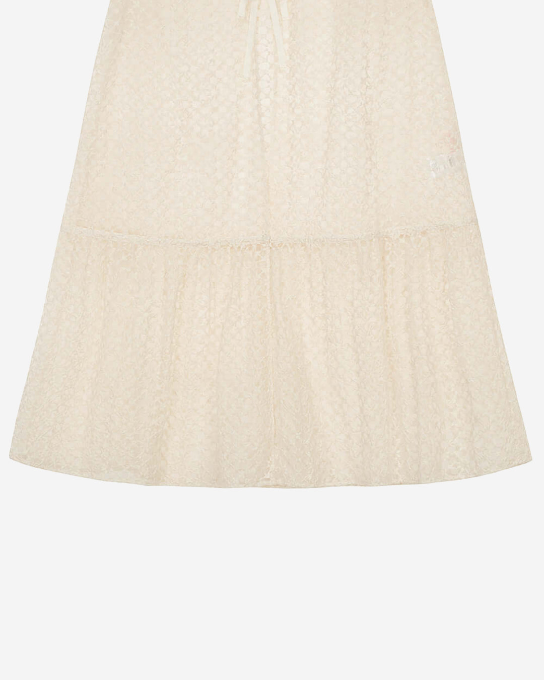 SÉE LACE LONG VEST GOWN