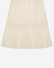 SÉE LACE LONG VEST GOWN