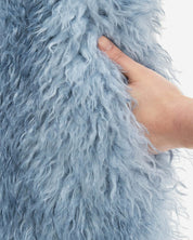 FAUX FUR MORI MG V-NECK VEST