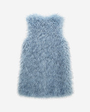 FAUX FUR KUN MG VEST