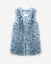 FAUX FUR KUN MG VEST