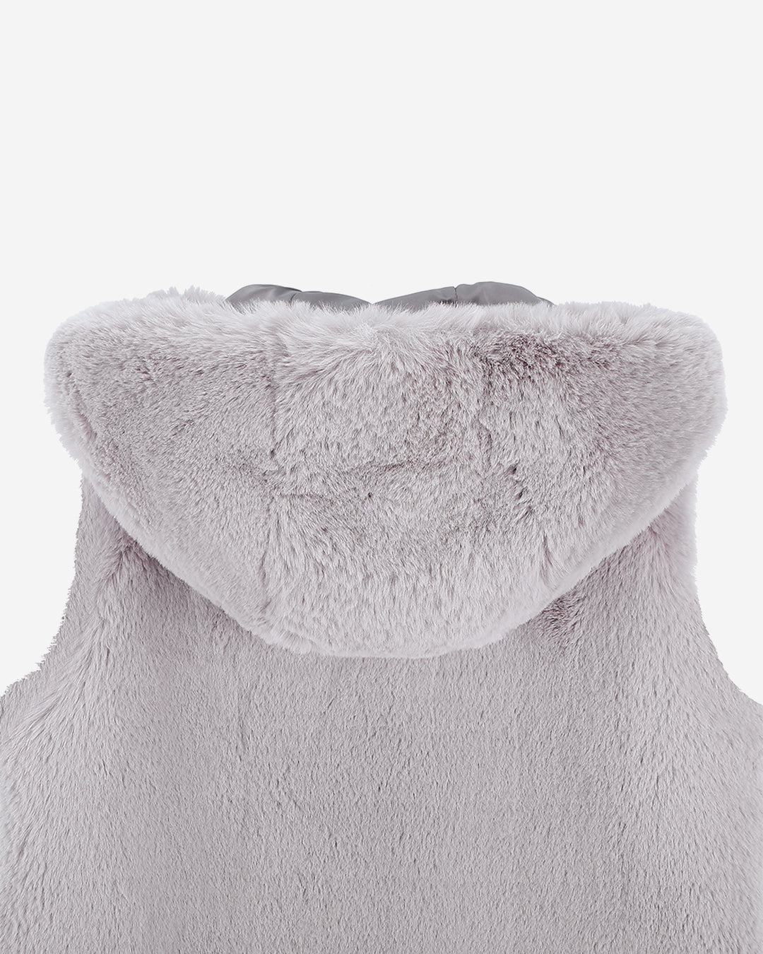 FAUX FUR CUPID HOODED VEST