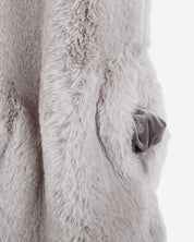 FAUX FUR CUPID HOODED VEST