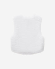 FAUX FUR MINI VEST