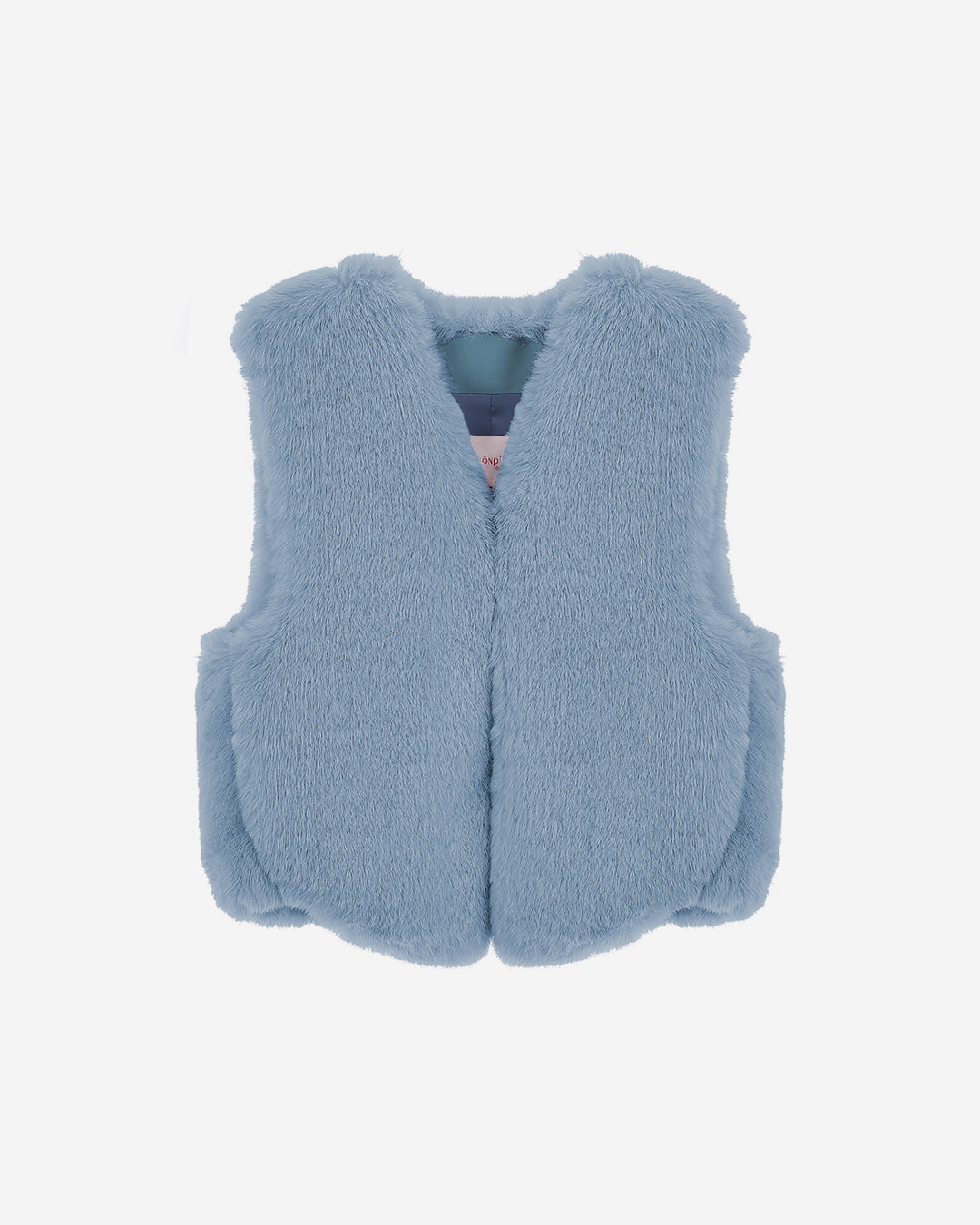FAUX FUR MINI VEST