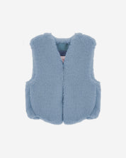 FAUX FUR MINI VEST