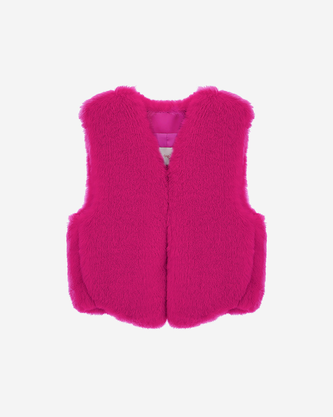 FAUX FUR MINI VEST