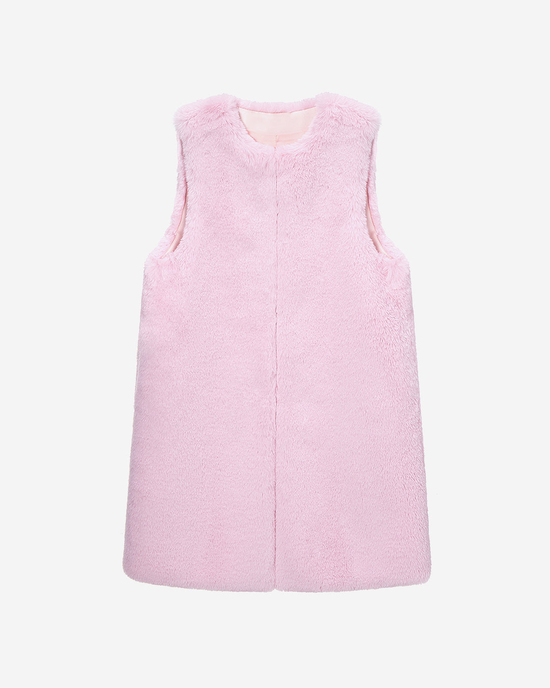 FAUX FUR KUN LONG VEST
