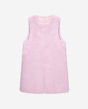 FAUX FUR KUN LONG VEST