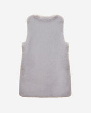 [REFURB]FAUX FUR KUN LONG VEST