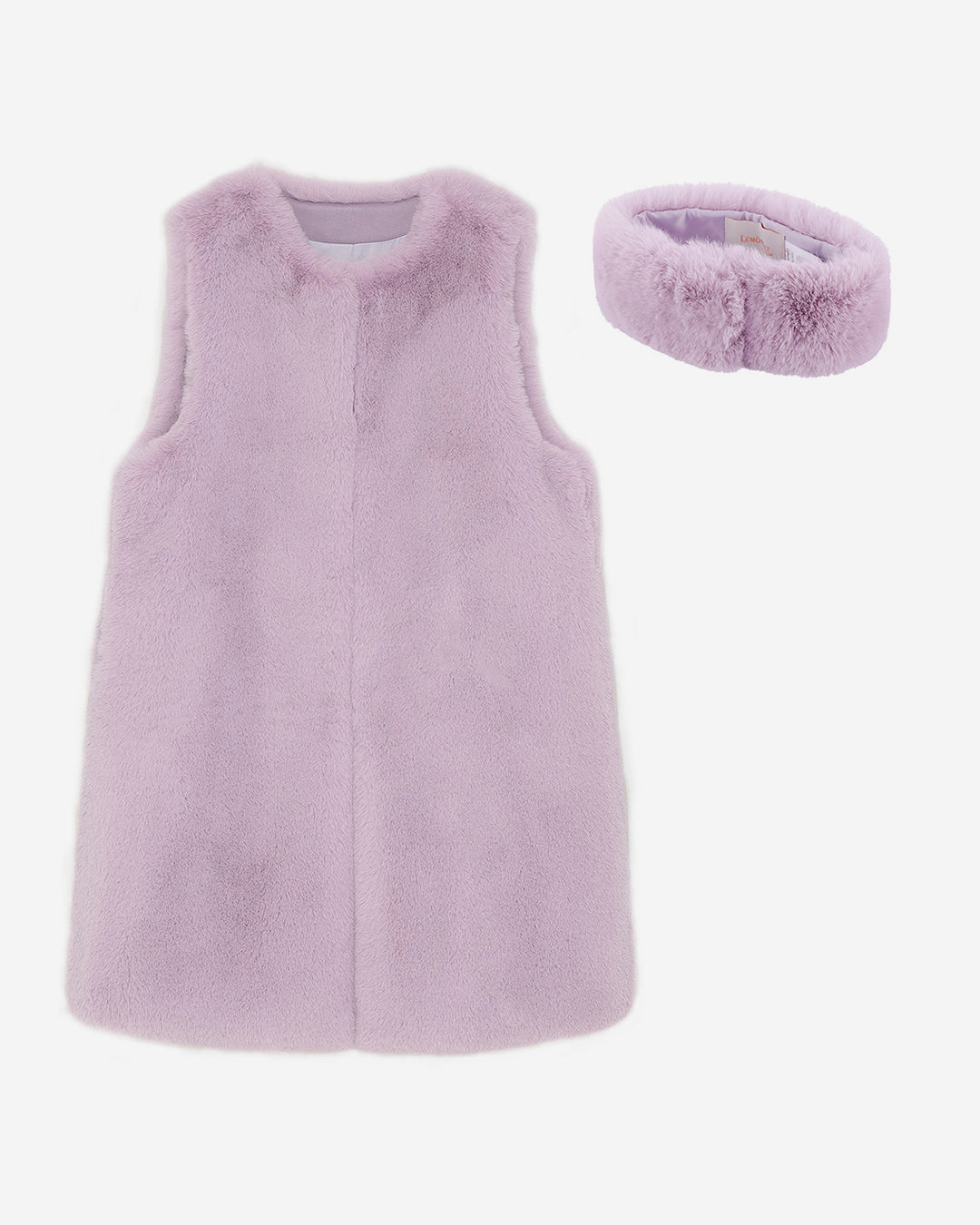 [REFURB]FAUX FUR KUN LONG VEST