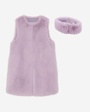[REFURB]FAUX FUR KUN LONG VEST