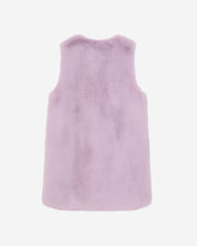 FAUX FUR KUN LONG VEST