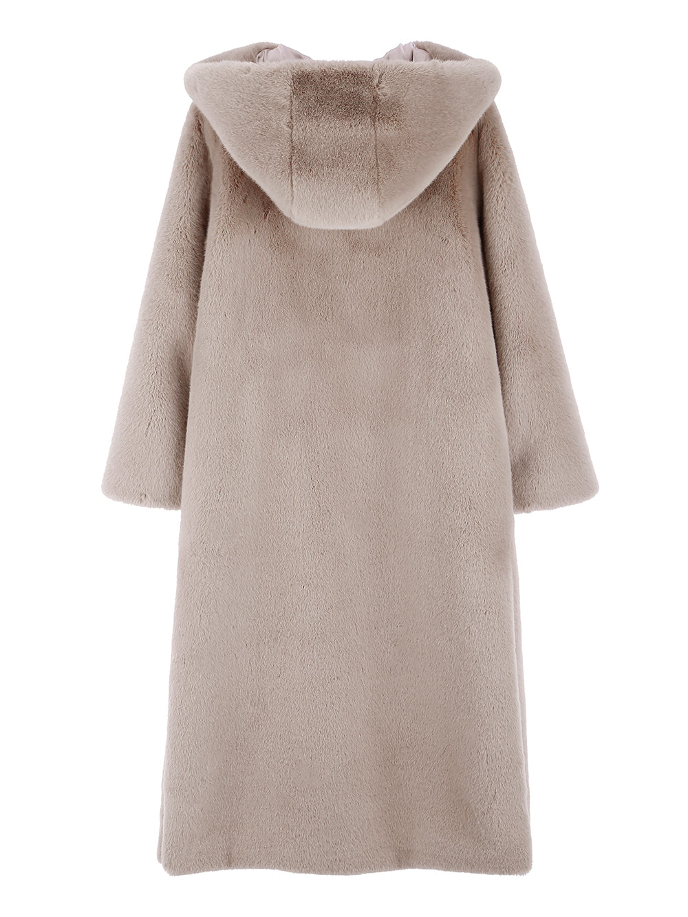 FAUX FUR LEMÖNPLET X OBLI COAT
